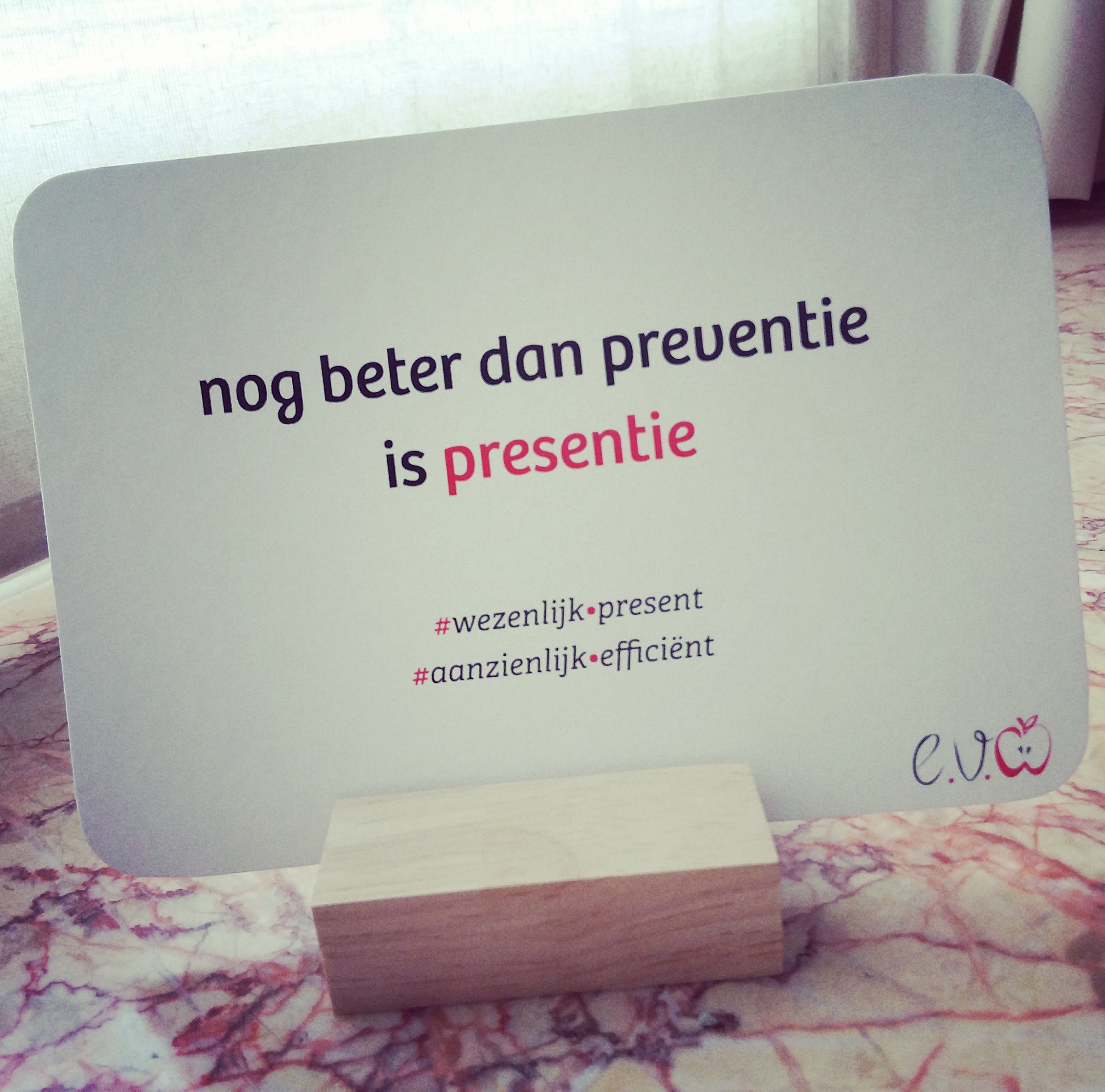 ... preventie op z'n allerbest